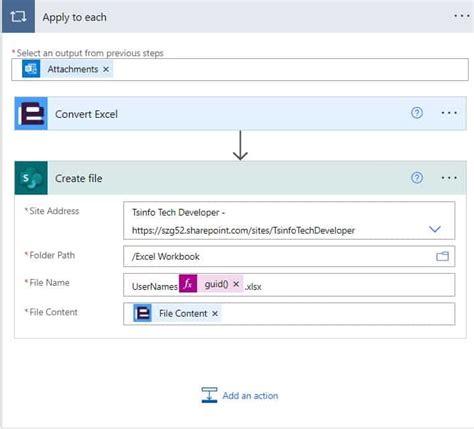 how to convert csv to excel using power automate
