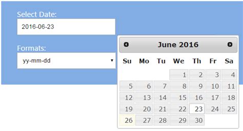 how to convert date format in html