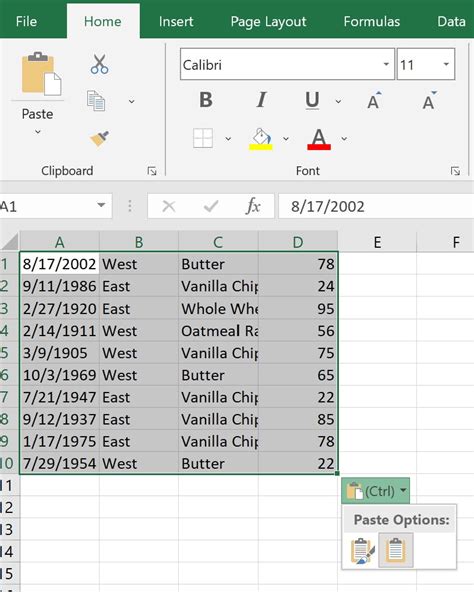 how to convert documents to excel