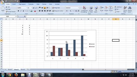 how to convert excel data to graph