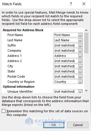 how to convert excel file to mailing labels