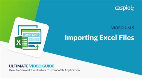 how to convert excel into web application