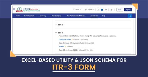 how to convert excel to json file for itr filing