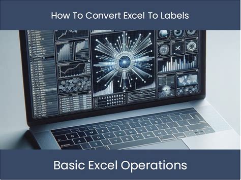 how to convert excel to labels