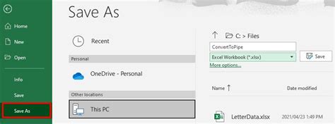 how to convert excel to pipe delimited text file