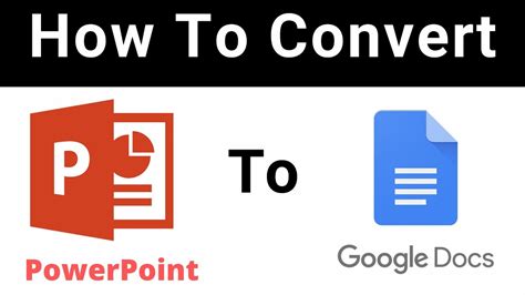 how to convert google docs into ppt