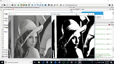 how to convert grayscale image to binary image in opencv
