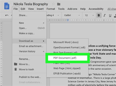 how to convert html file into word document