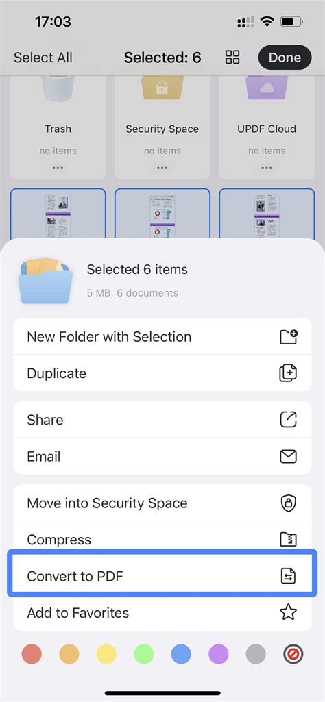 how to convert image to pdf on ios