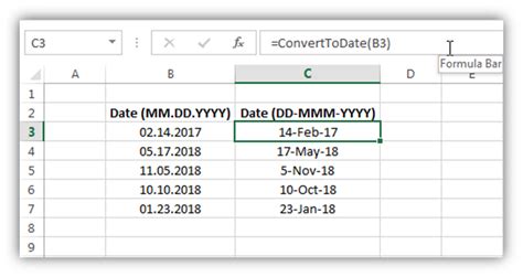 how to convert mm dd yyyy format to dd mm yyyy in excel