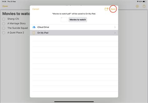 how to convert notes to pdf in macbook