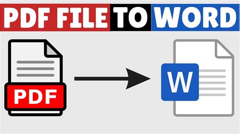 how to convert pdf file to word document for free