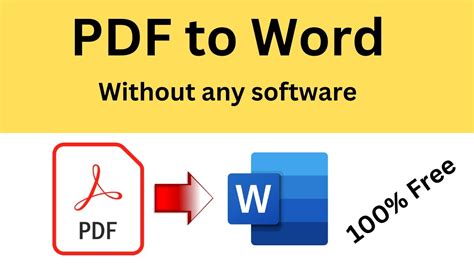 how to convert pdf file to word without losing formatting