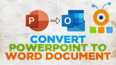 how to convert powerpoint slides into word document