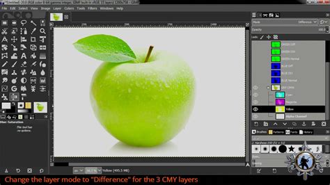 how to convert rgb to cmyk in gimp