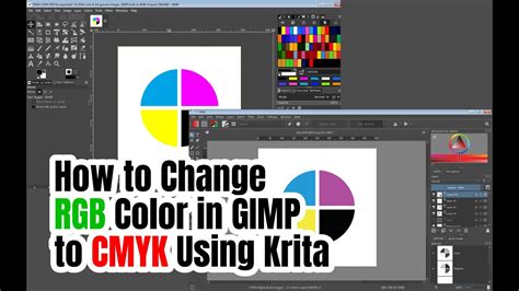 how to convert rgb to cmyk in gimp 2.10