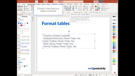 how to convert text into image in powerpoint