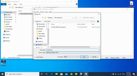 how to convert text to html file