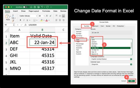 how to convert to proper date format in excel