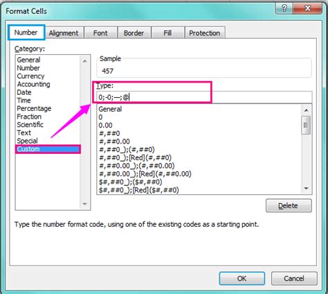 how to convert zero to dash in excel