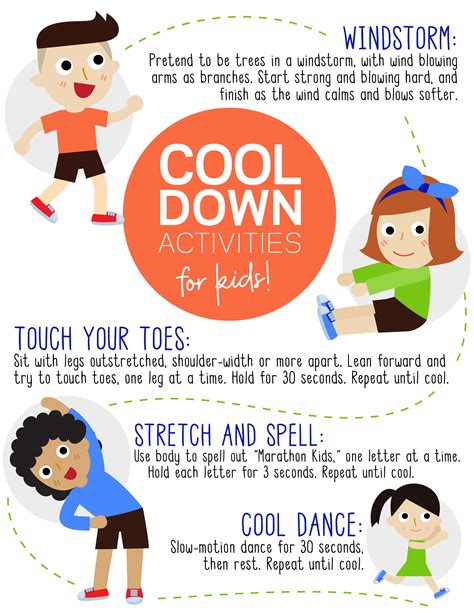 how to cool down in class