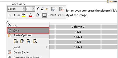 how to copy a table from pdf to word on mac