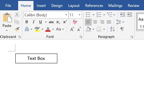 how to copy a text box in word