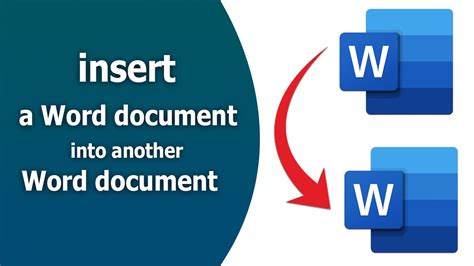 how to copy a word document into another document