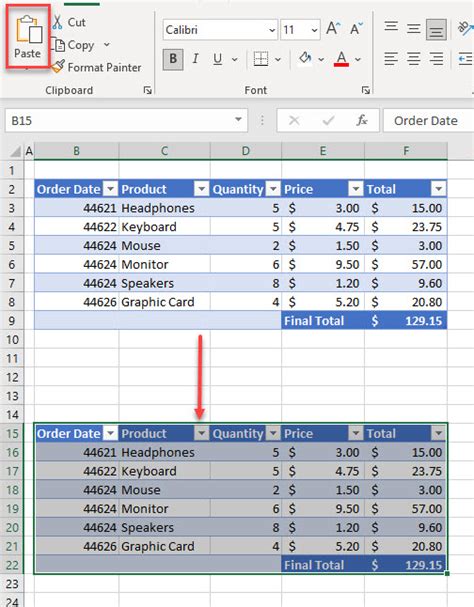 how to copy and paste a table in google sheets without losing formatting