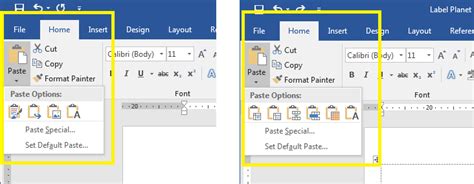 how to copy and paste a template in word