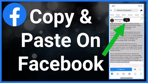 how to copy and paste a video from facebook