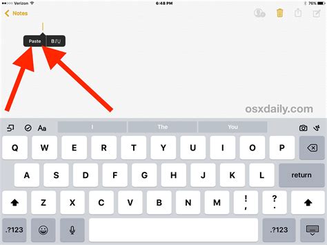how to copy and paste a video on ipad