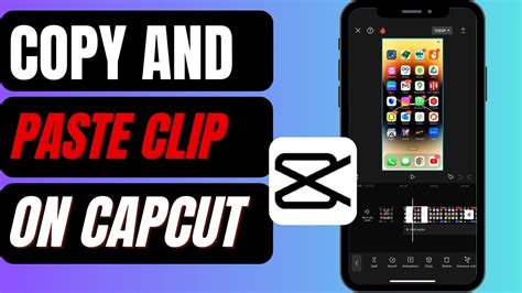 how to copy and paste images in capcut