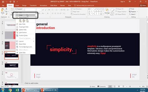 how to copy and paste slide layout in powerpoint