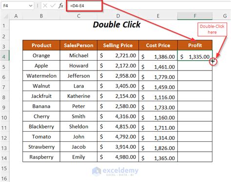how to copy data in excel without dragging