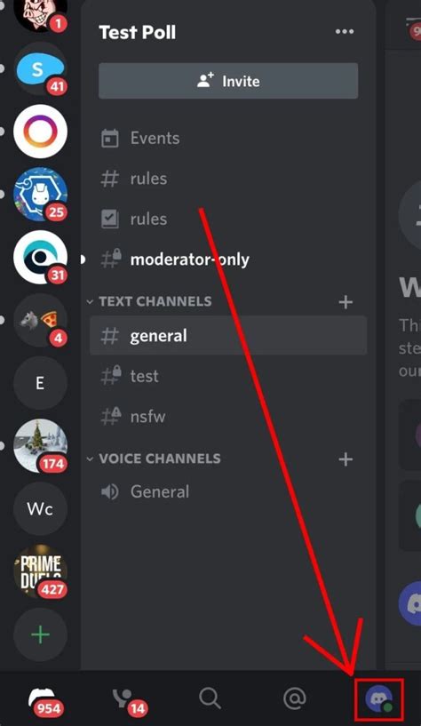 how to copy discord profile link