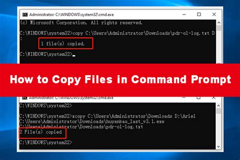 how to copy files from pc to pendrive using cmd