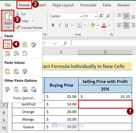 how to copy formula down in excel without changing cell reference