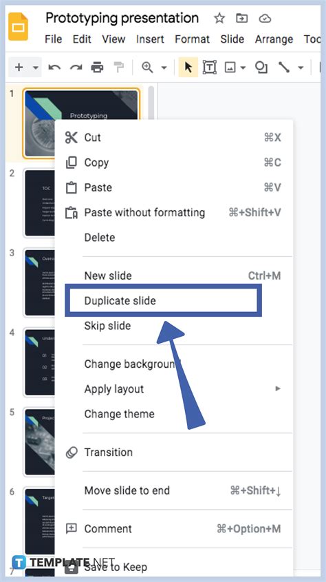 how to copy image link on google slides