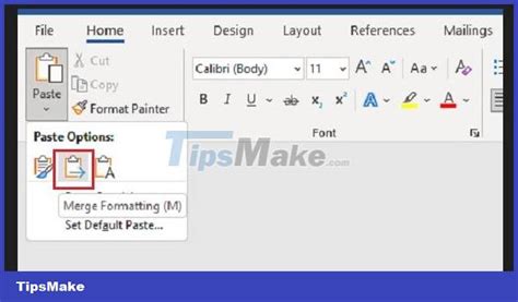 how to copy in word without formatting