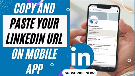 how to copy link from linkedin app