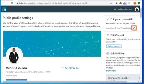 how to copy linkedin url on macbook