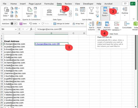 how to copy multiple email addresses from excel to gmail