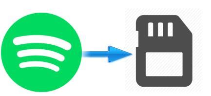 how to copy music from spotify to sd card