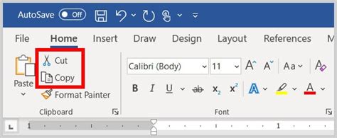 how to copy paste in microsoft word