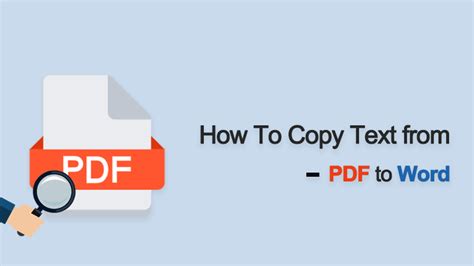 how to copy paste text from pdf to word format