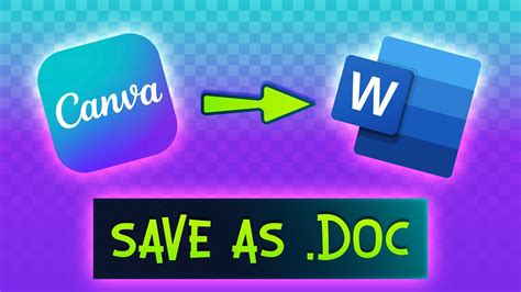 how to copy something from canva into word