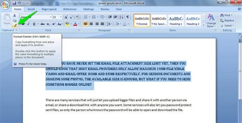 how to copy text from picture format in word