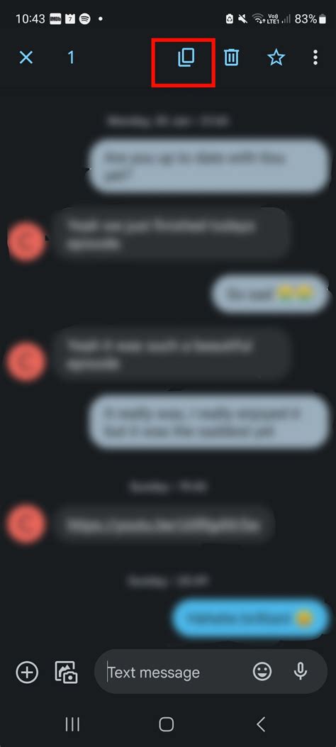 how to copy text messages from android to android