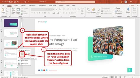 how to copy theme in ppt